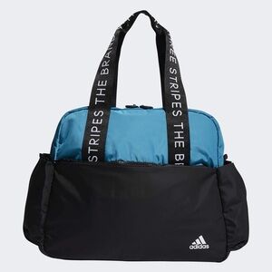 Adidas Black and Blue sport to street gym tote.